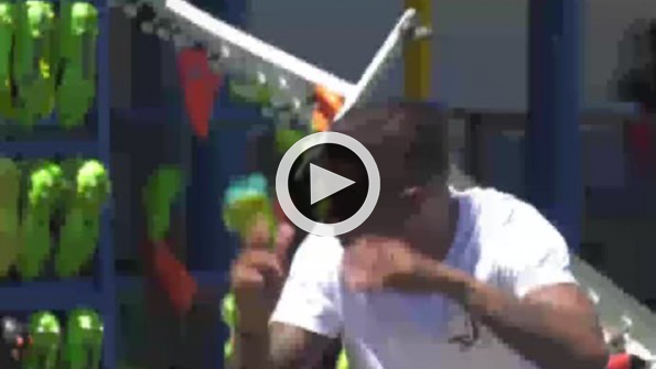 Röportaj anında yaşanan o olay korkuttu!