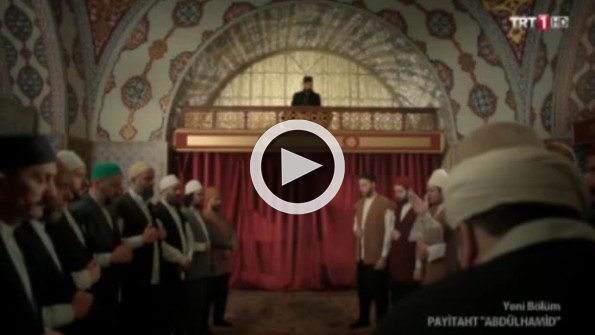 Payitaht Abdülhamid’de geceye damga vuran zikir sahnesi