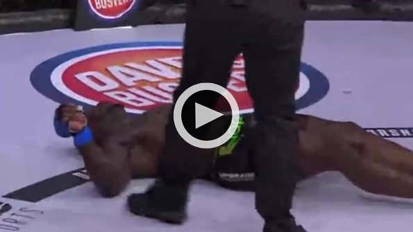 Tek tekmeyle nakavt!