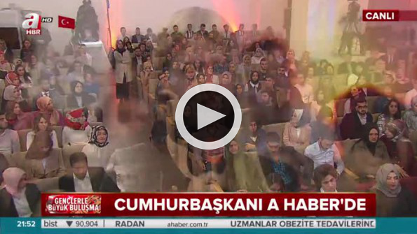 Erdoğan’ı güldüren soru