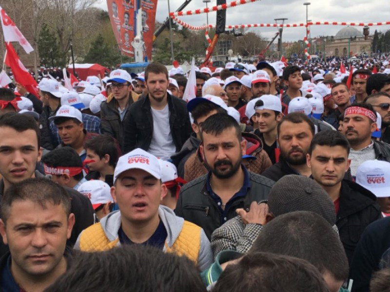 Konya’da tarihi miting!