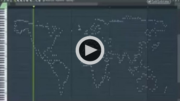 Dünya haritasının müziği sosyal medyayı salladı!