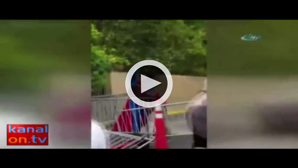 Süpermen adamı böyle dövdü