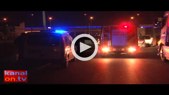 Konya’da otomobil kamyona çarptı! Sürücü güçlükle kurtarıldı