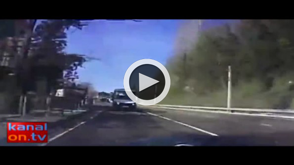 Art arda 2 kez kaza yaptı!