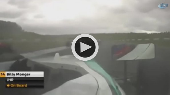 Formula 4 yarışında feci kaza