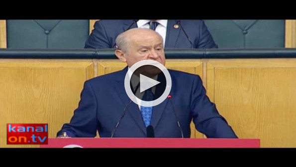 Bahçeli’den sert sözler: Kafa var almıyor sanırsınız bidon