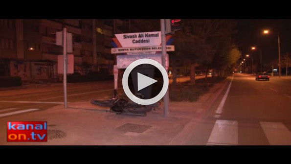 Konya’da otomobil ile motosiklet çarpıştı: 1 yaralı