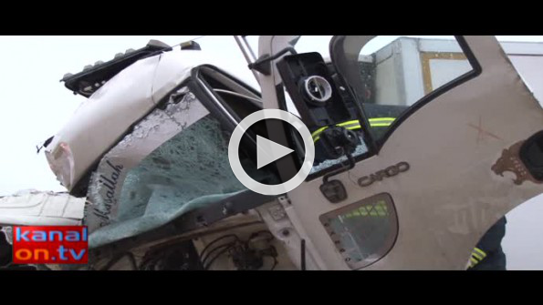 Konya’da 2 kamyon çarpıştı: 1 ölü, 1 yaralı