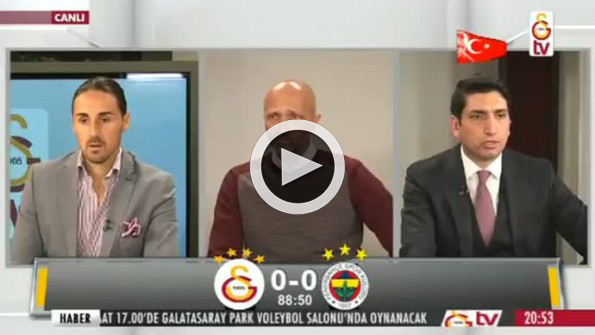 Fenerbahçe’nin golünde GSTV yıkıldı