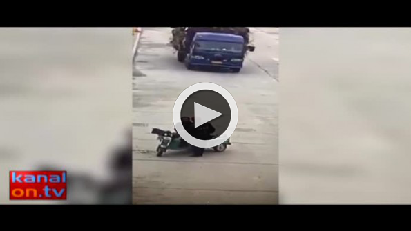 Öldürdüğü adamın motorunu alıp kaçtı