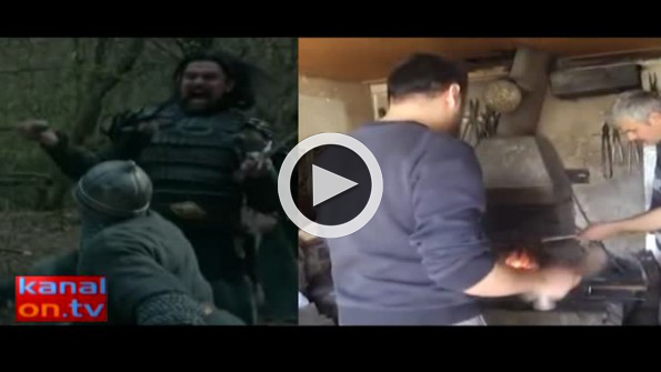 ’Diriliş Ertuğrul’ dizisinin balta ve kılıçları Sivas’tan