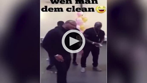 Dev golcüden çılgın dans!