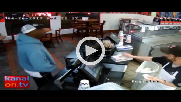 Soygun karşısında kasiyerin tavrı şaşkına çevirdi