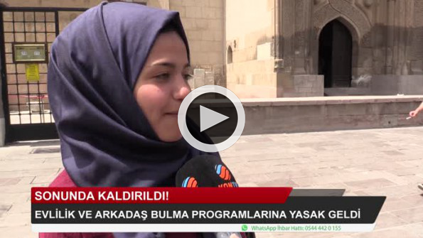 Sonunda kaldırıldı