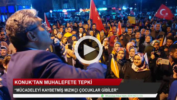 Konuk’tan muhalefete tepki