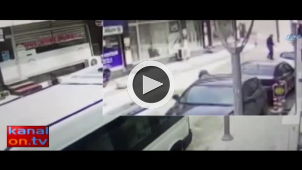 Tartıştığı genci sokak ortasında böyle vurdu