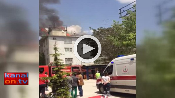 Konya’da korkutan yangın!