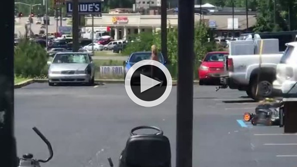 Eski kocasının arabasını hurdaya çevirdi