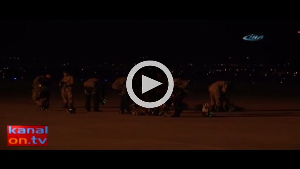 Komandolar 10 bin fitten atladı