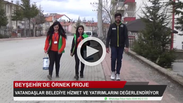 Beyşehir’de örnek proje