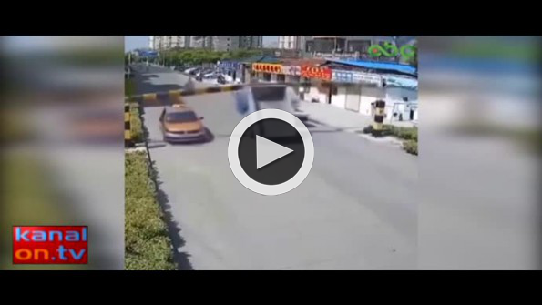 Bu kadar da olmaz dedirten kaza!