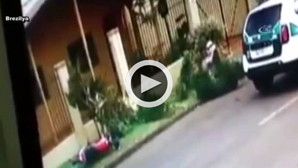 Polisten kaçarken ağaca çarptı