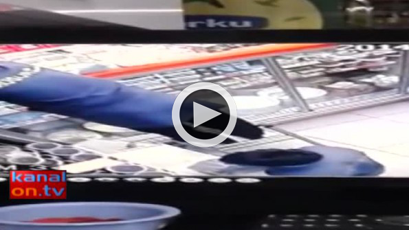 Konya’da iş kazası güvenlik kamerasında