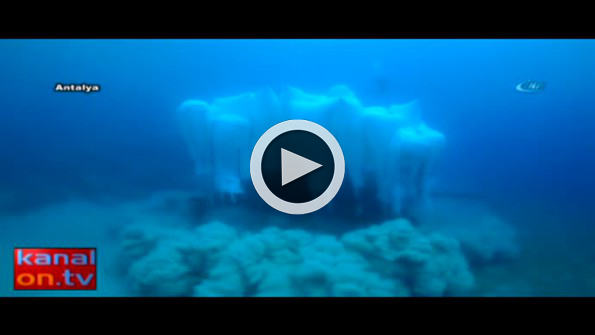 Askeri tank böyle batırıldı