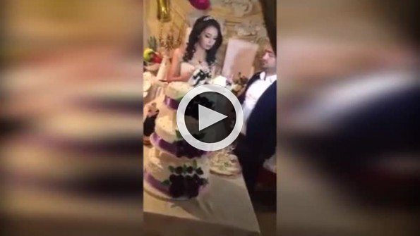 Hareketiyle sosyal medyayı sallayan damat