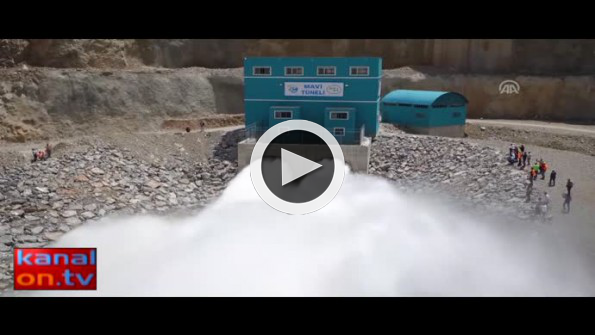 Akdeniz’e akan su Konya Ovasına akmaya başladı