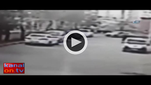 Ehliyetsiz kadın sürücü yayayı böyle ezdi