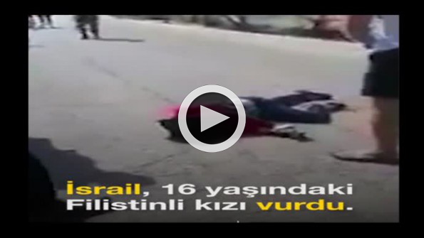 İsrail askerleri 16 yaşındaki Filistinli kızı vurdu