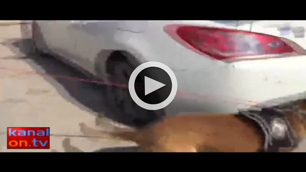 Polis ipi çektikçe otomobilden uyuşturucu fışkırdı