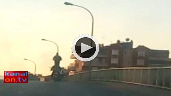 Konya trafiğinde ’yok artık’ dedirten görüntü