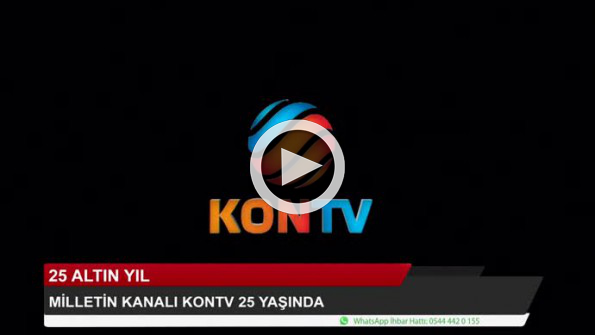 Milletin kanalı 25 yaşında!