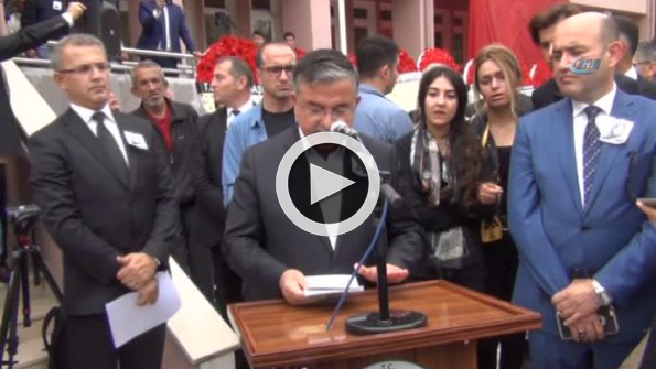 Bakan Yılmaz gözyaşlarına hakim olamadı