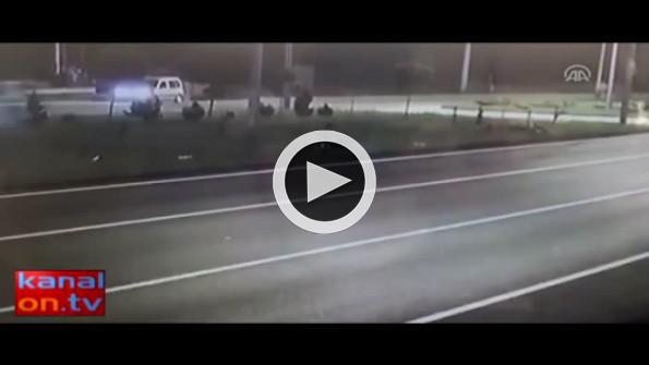 Samsun’daki korkunç kaza kamerada!