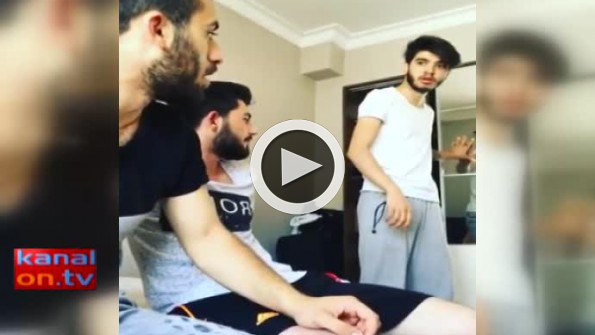 Deprem anı böyle görüntülendi