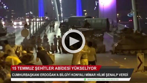 Erdoğan, 15 Temmuz Şehitler Abidesi’nin Konyalı mimarıyla görüştü