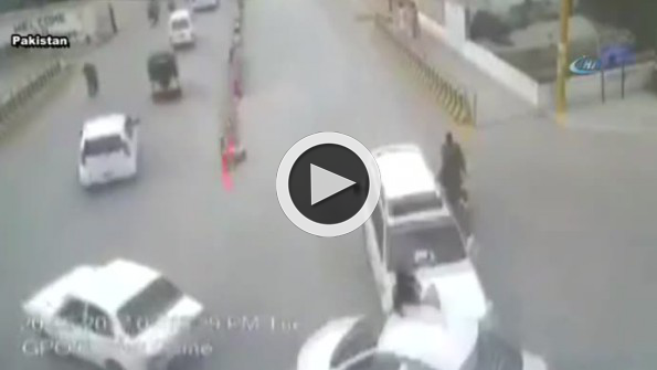 Cinayet gibi kaza kamerada