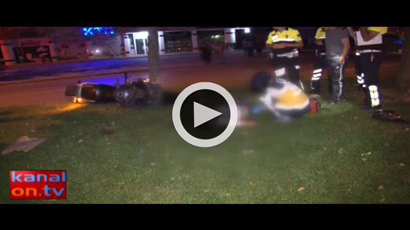 Konya’da motosiklet ağaçlara çarptı: 1 ölü, 1 yaralı