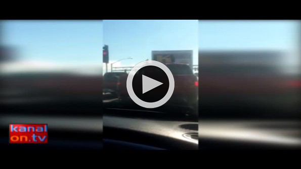 Freni kornaya bağlayınca bakın ne oldu