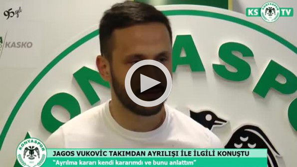Vukovic’ten ayrılık açıklaması