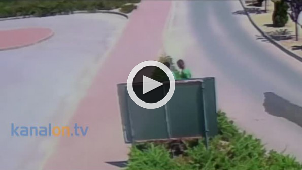 Konya’da hırsızlık anı kamerada!