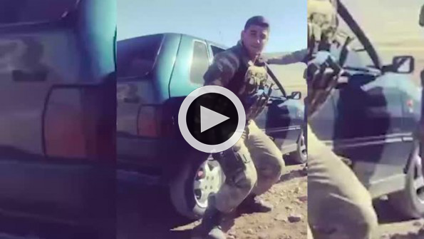Mehmetçiğin sabah sporu böyle olur