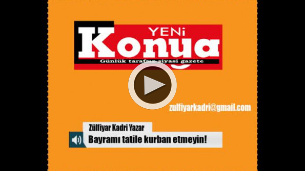 Bayramı tatile kurban etmeyin!
