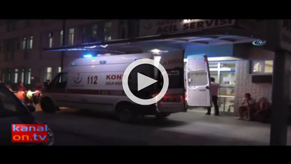 Konya’da balkondan düşen çocuk ağır yaralandı
