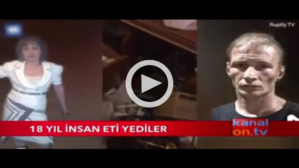 18 yıl boyunca insan eti yediler