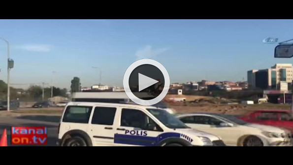 Sancaktepe’de esrarengiz görüntü!